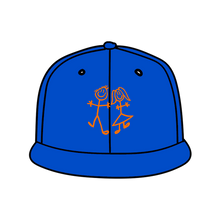 Load image into Gallery viewer, SK FITTED KICKS (BLUE/ORANGE)