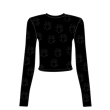 Load image into Gallery viewer, Longsleeve Black Baby Tee
