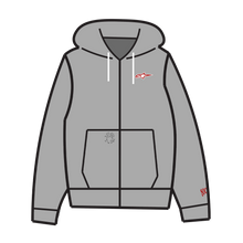 Load image into Gallery viewer, StarKid Jr ZipUp (Grey)