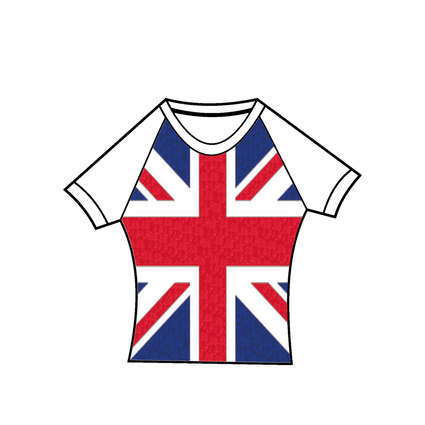 Union Jack bby tee