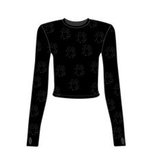 Load image into Gallery viewer, Longsleeve Black Baby Tee
