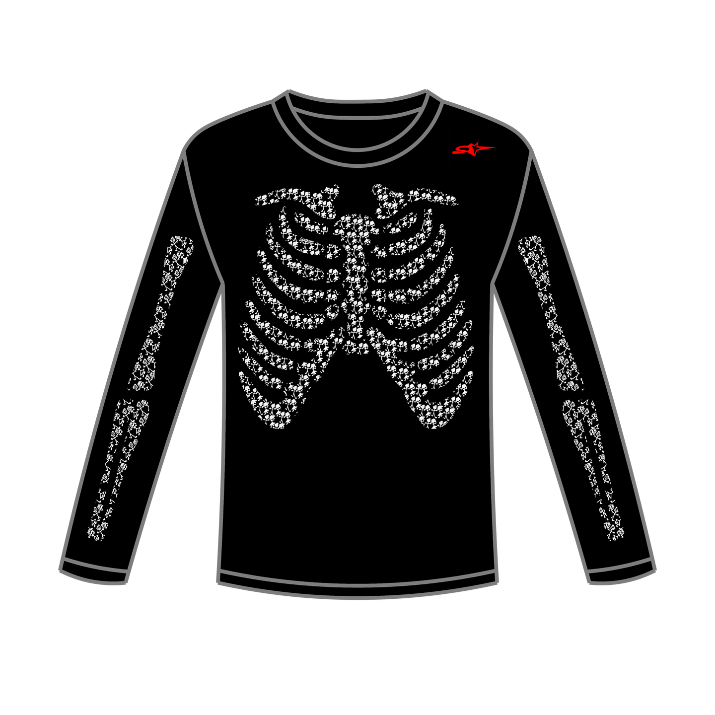 Black Skelly Thermal