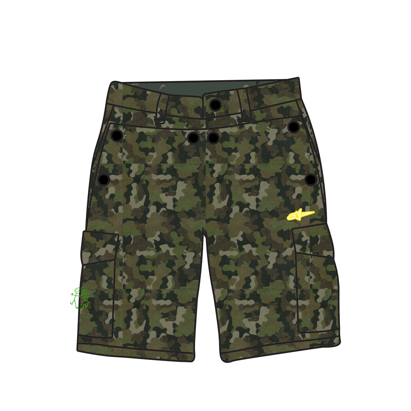 Camo Cargos