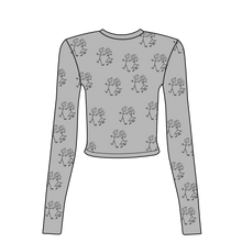 Load image into Gallery viewer, Grey LongSleeve Baby Tee
