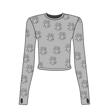 Load image into Gallery viewer, Grey LongSleeve Baby Tee
