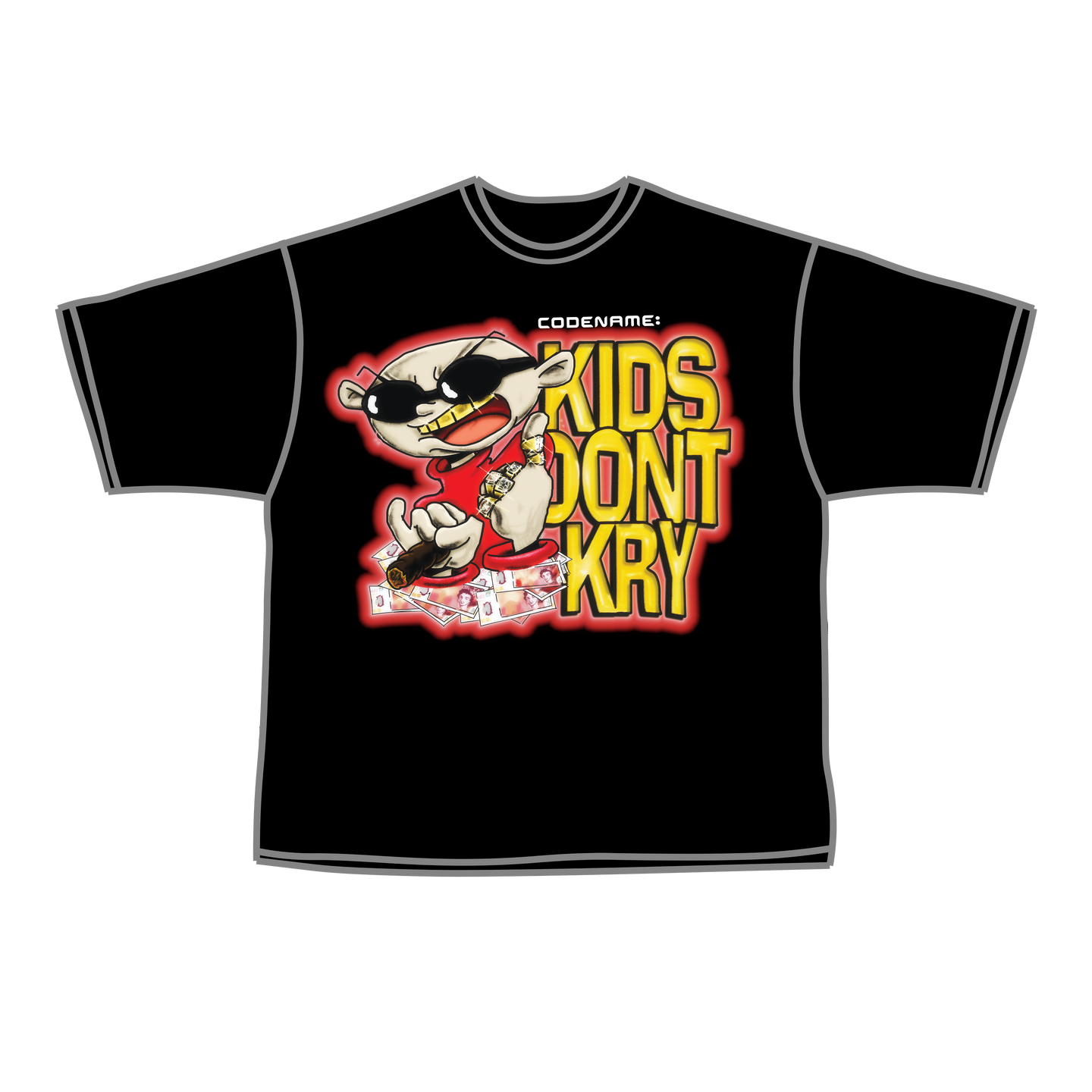 Numbah 1 Airbrush Tee